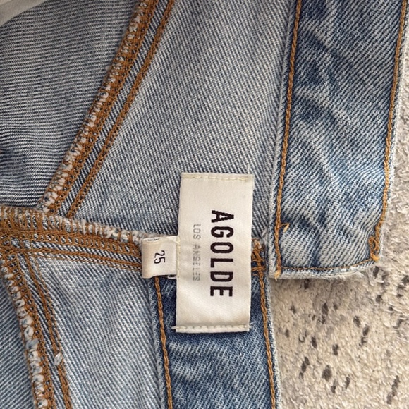 Agolde Criss Cross Straight - Size 25 - Picture 4 of 5